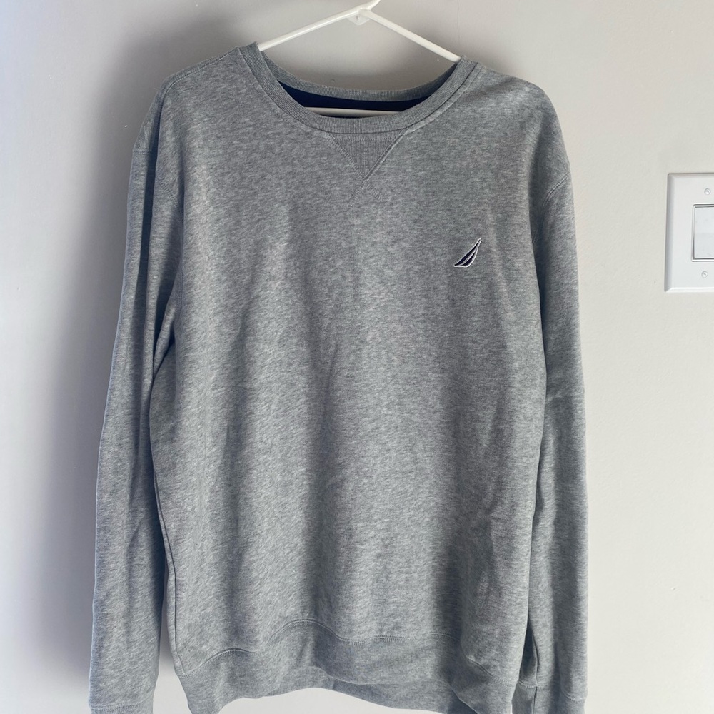 NAUTICA GRAY CREW NECK - MENS XL